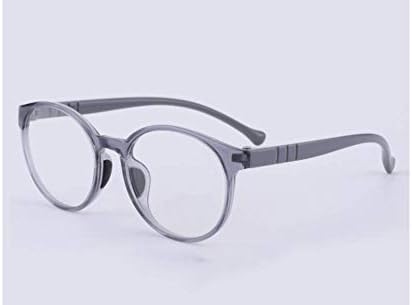 HANBIN Computer Glasses Anti Glare Eyeglasses Anti Blue Light Glasses for Kids Video Gaming TV Glasses for 3-12 Years Old Children UV Protection Glasses Grey 47 * 18 * 130mm