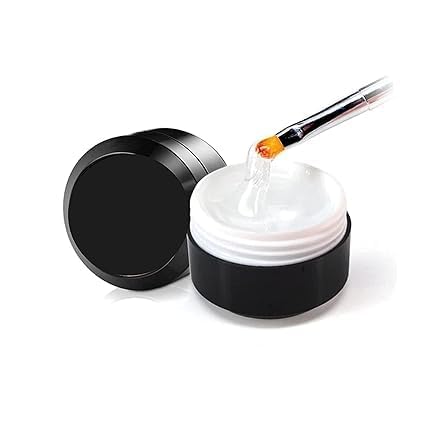 LED/UV Clear builder Gel for Quick Building Nail Extension for professionals only (WHITE)-image-41