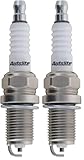 Autolite 3922 Copper Resistor Automotive Replacement Spark Plug (2 Pack)