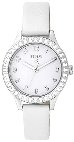 TOUS Watches Straight Kids Reloj para Niño Analógico de Cuarzo con Brazalete de Piel de Vaca 000351415