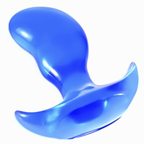 Difemstoy Realistischer Dildos 15,2 CM Blau Mango Analdildo Buttplug Masturbation Sex Spielzeug für Männer, Frauen