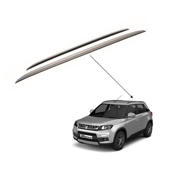 ABS Roof Rails for Maruti Suzuki Brezza with 3M Adhesive Tape-image-45