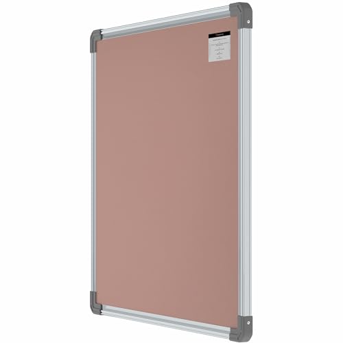 Image of Scholar Art Metis 2x2 Feet Bulletin Board for Wall & Study Table | Vibrant & Versatile Crape Cloth + High Density Soft Board for Pinning Photos, Sticky Notes & Reminders (Yellow)