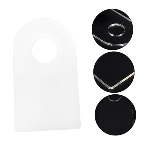 Soporte de vino acrílico compacto para 2 botellas miniatura 4