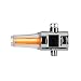 Vitamin C Filter Inline Shower Assembly by Sonaki - 3 shower filters included - Use your current showerhead - Remove Up to 99.9% of Chlorine and Chloramines