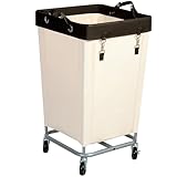 STO STO Laundry Hamper with Wheels, 160L...