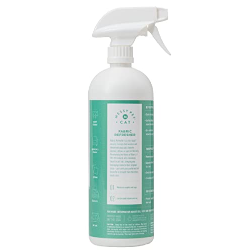 Image of Cat Fabric Refresher - Enzymes Neutralize Pet Odors and Refreshes Carpets and Upholstery, Safe for Cats & Kittens - 27.05 fl oz