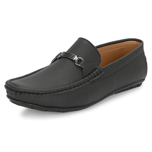 Image of Centrino Mens Loafer |Men's Loafer Shoes | Premium Rubber Sole for Slip-Resistance | Comfortable, Versatile Design for Casual and Formal Wear | Ideal for Everyday Comfort and Style (6591)
