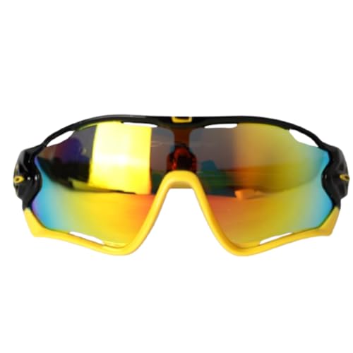 Óculos de Sol para Ciclismo Esportivo - Proteção UV, Lentes Polar...