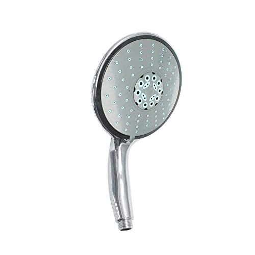 Fontastock FSKFAB008 XL Handheld Shower Head with 4 Water Mode Positions for Bathroom Massage, Mist, Rain, Rain and Massage
