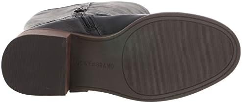 Lucky Brand Women's KARESI Equestrian Boot, Black, 6.5 M US | Image 3