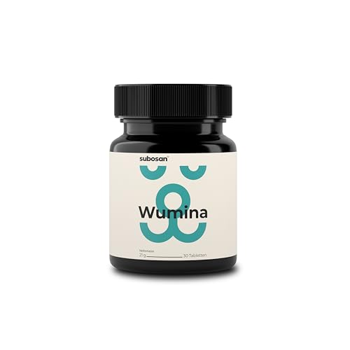subosan® Wumina – Wurmkur sekundierend für Hunde – 100% pflanzliche Wurm-Tabletten – unterstützt EIN wurmfeindliches Darmmilieu – Ergänzungsfuttermittel mit Kräutern, kein Anthelminthikum