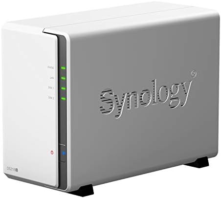 Amazon.com: Synology 2 bay NAS DiskStation DS218j (Diskless 