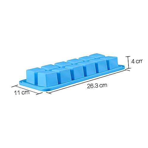 Molde de cubitos de hielo de silicona HEALLILY miniatura 2
