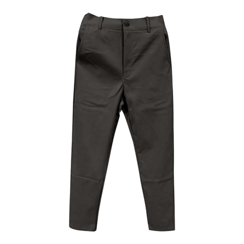 Pantalon de survêtement droit homme anti-serrement style Slacks fluide