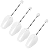 Ahberxig 2 Pairs Plastic Shoe Trees for Men (White)