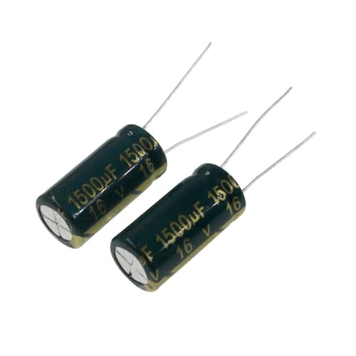 Condensateur 16V 1500uF radial en aluminium pour réparation de carte mère - Lot de 50 pcs