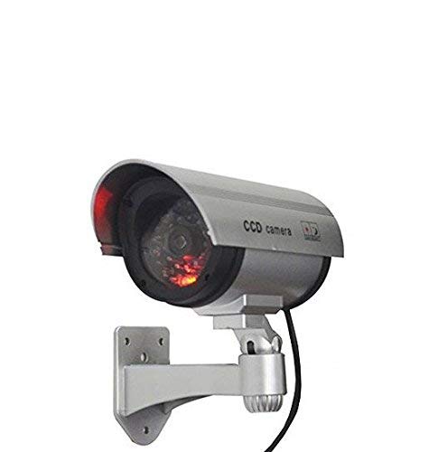 Day and Night Switch Dummy CCTV Security Camera with Flashing Red Light-image-49