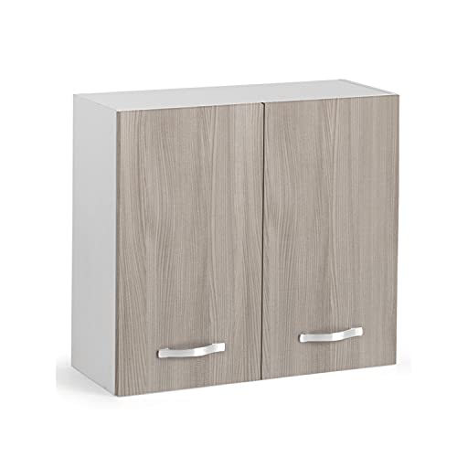  Esse Italia Pensile scolapiatti per cucina olmo Cm 80x32xH 72 con 2 ante