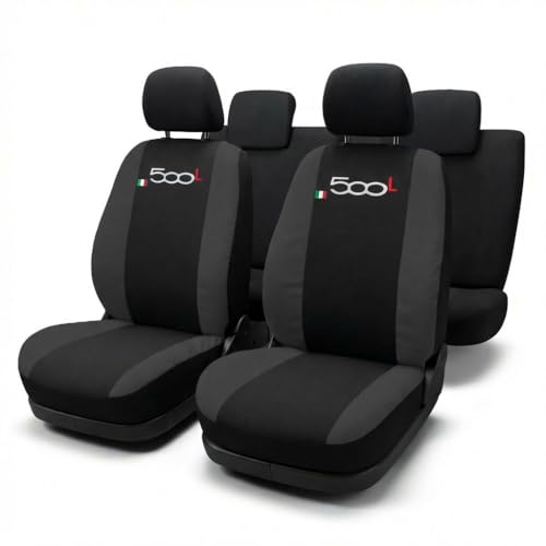 🚗TESSUTO RESISTENTE E TRASPIRANTE Materiale robusto, anti-usura e facile da pulire, progettato per proteggere i sedili da sporco, macchie, peli di animali e usura quotidiana.