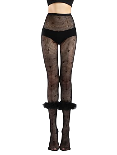 Image of Sahabowi Women Tights, Sheer High Waist Pantyhose, Vintage Control Top Stockings, Siwa7