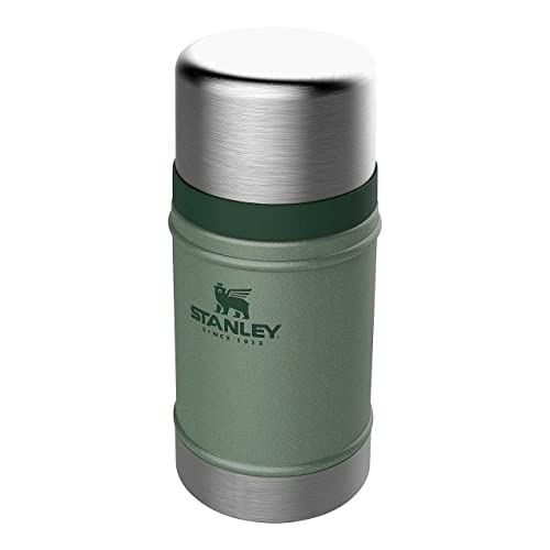 Stanley Classic Legendary Vakumlu Çelik Yemek Termosu, Yeşil (Hammertone Green), 0.7 Litre