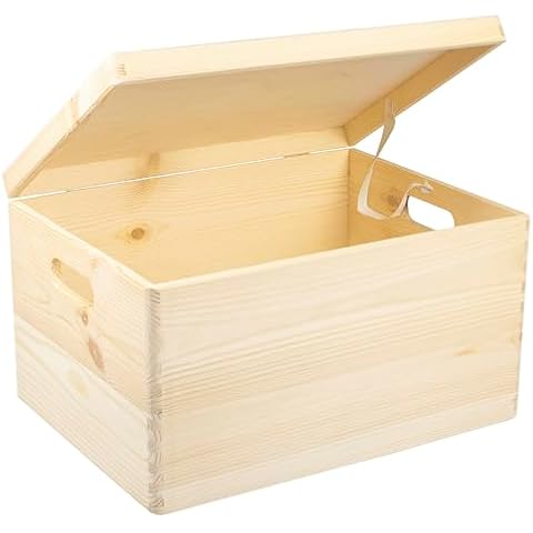 LAUBLUST Boîte en bois avec couvercle Cover