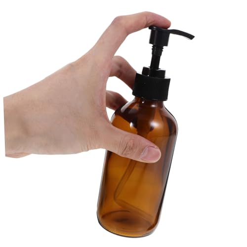 Flacons réutilisables pour déplacement et gel bain en verre 250ml - 6