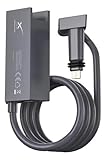 Adaptador Starlink V2 Rj45 Conexão Ethernet 1200 Mbps Alta Velocidade Internet Via Satélite, Compatível Antena Starlink Dishy V2, Conversor Cabo Rede Para Roteadores E Switches Athenix