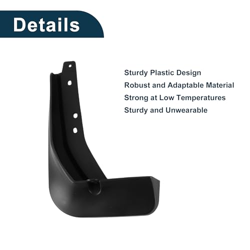 Image of Mud Flaps Splash Guards for Volkswagen Lavida (Hatchback) 2013-2018 W /Mount Accessories Mud Guards Front and Rear 1 Set