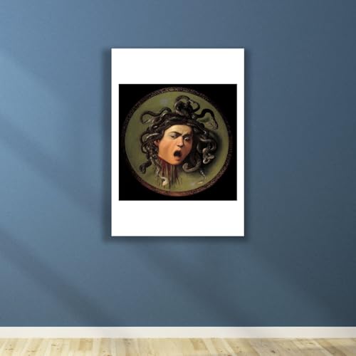 Caravaggio Tête de Méduse impression d'art d'archivage mate Medium poster