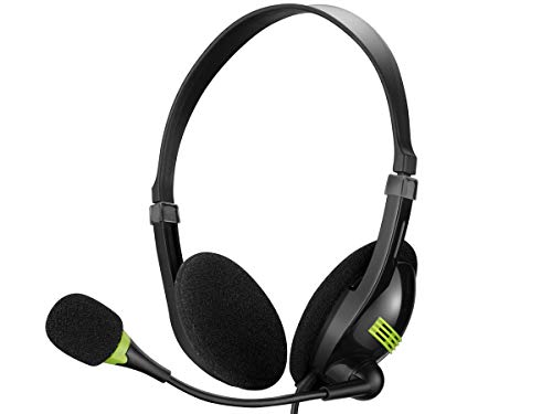Sandberg Saver USB Headset | Casque Filaire avec Microphone | Mains Libres | Casque avec connecteur USB A | Plug & Play | 20 Hz à 20 kHz | pour Le Bureau et la Maison