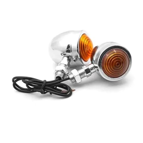 Clignotants universels 12V 10mm pour éclairage de moto et accessoires d'assemblage