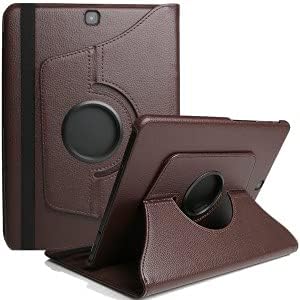 M Cart 360 Degree Rotating Leather Case Cover for Samsung Galaxy Tab S3 9.7 inch (SM-T820/T825/T827) 2017 Release (Brown) (B096XCQMYJ) Amazon Price History, Amazon Price Tracker