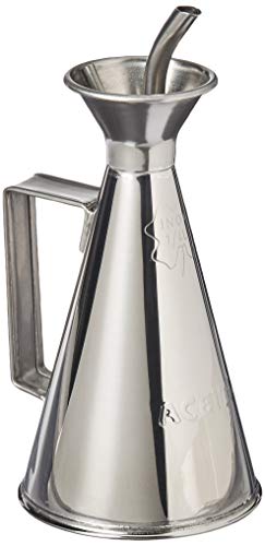 La Paella - Dispensador De Aceite De Oliva (Acero Inoxidable) Small Plata