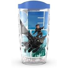 Tervis Made in USA Double Walled DreamWorks How To Train Your Dragon Insulated Tumbler Cup Keeps Drinks Cold & Hot, 10oz Wavy, Find Your Way