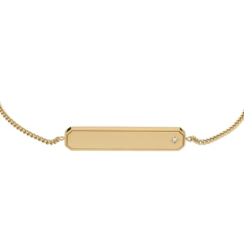 Image of Fossil Women's Stainless Steel Chain Bracelet