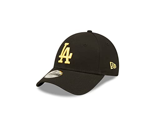 New Era Los Angeles Dodgers MLB League Essential Black Gold 9Forty Adjustable Kids Cap - Youth