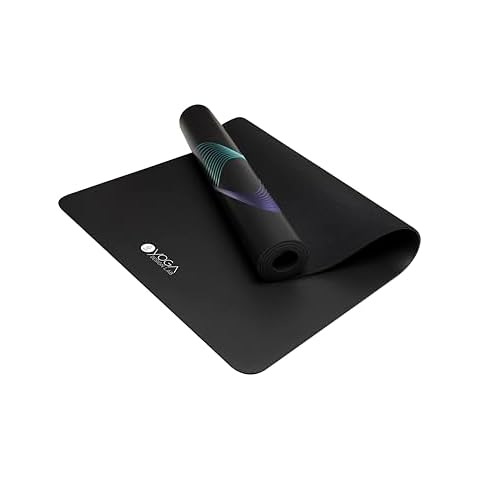 YOGA DESIGN LAB | The Infinity Mat | Luxurious Non-Slip Design Provides Unparalleled Grip to Support and Align You Beautifully | Eco-Friendly | w/Carrying Strap! (Eternal, 5mm) Cover