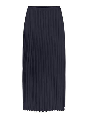 Jupe plissée femme ONLY Onlalma Life longue midi chic et confortable en tissu uni