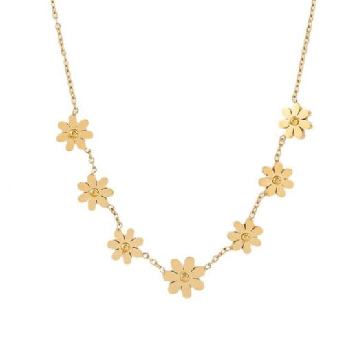 Collier épais et pendentif marguerite : le cadeau idéal et poétique pour femme