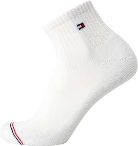 Tommy Hilfiger Men's Quarter Socks - 6 Pack Soft Stretch Cushioned Athletic Running Ankle Socks for Men (Sizes: 7-12) 5