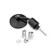 Custom Motorcycle CNC Handle Bar End Rearview Side Mirrors 3