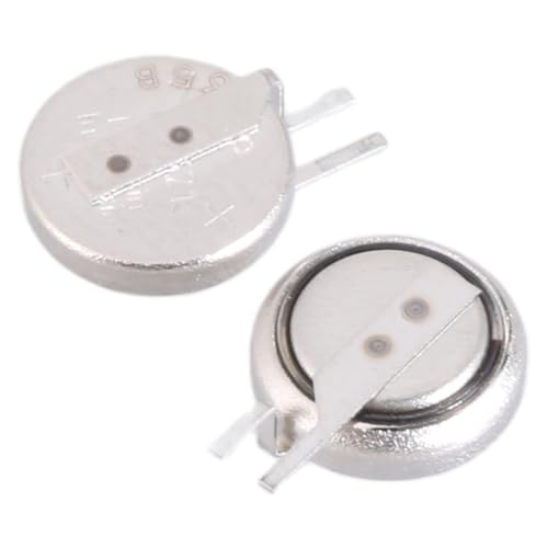 Pila Button Battery recargable 2 unidades 3V 5.5mAHr miniatura 6