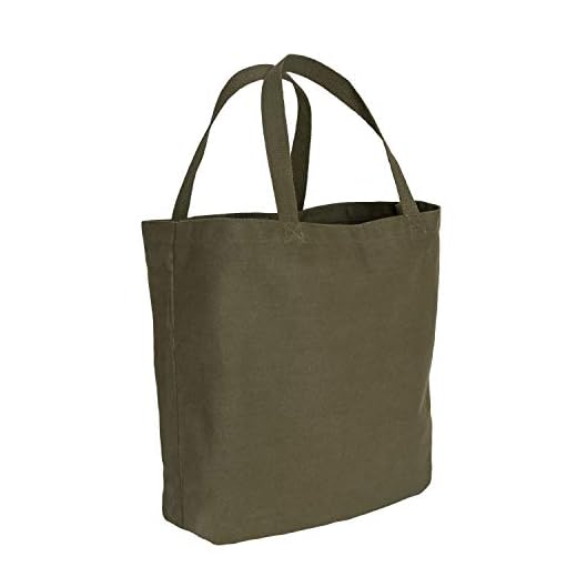 Rothco Canvas Camo And Solid Tote Bag, Olive Drab