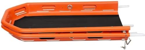 Foldable Stretcher, Portable Rescue Basket Stretcher with Lifting Bridle Stainless Steel Basket Medical Emergency for Helicopter Rescue