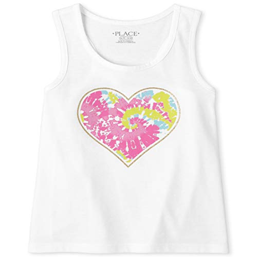 Image of The Children's Place Girls' Graphic Tank Top