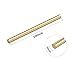 HAOTAISH H62 Brass Round Bar is Suitable for DIY Handicrafts Electronic Electrical Machinery Industry, Length 200mm,36mm*200mm