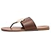 Supkicks Women's Flip Flops Comfortable Soft T-Strap Flat Sandals Casual Slip on Thong Fashion Slide Sandals Summer Beach Slippers(Brown 9)