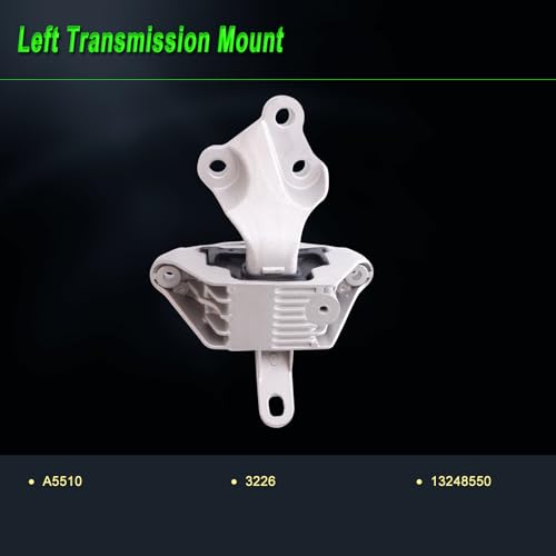 SHICHU Engine Motor Mount Compatible with Cruze 2010-2016 1.4L Automatic Trans. Cruze Limited 2016 1.4L Automatic Trans,Replacement for A5579 3196 A5510 3226 A5430 3223 A5563 3265 by SHICHU - Image 7